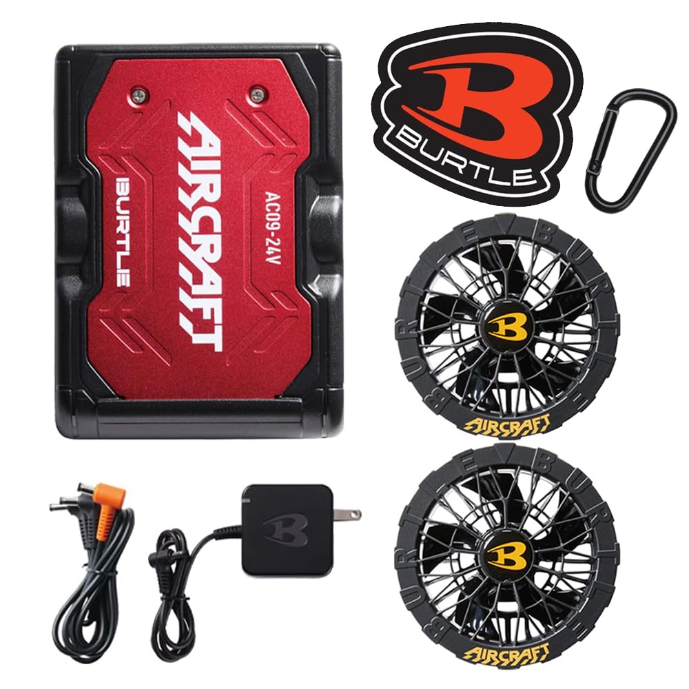 Amazon | [エアークラフト] BURTLE バートル 24V ファンバッテリ AC09